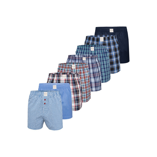 Phil & Co Wijde boxershorts heren core multipack 8-pack PH-CORE-8-1 large