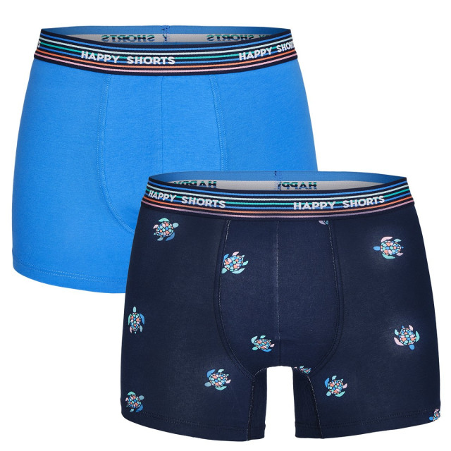 Happy Shorts 2-pack boxershorts heren schildpadden print HS-J-873 large