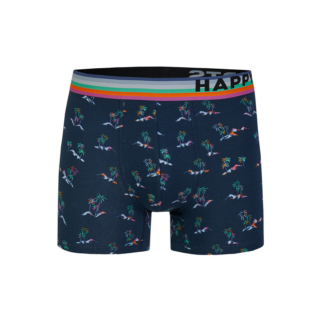 Happy Shorts 2-pack boxershorts met print heren grapefruit HS-J large