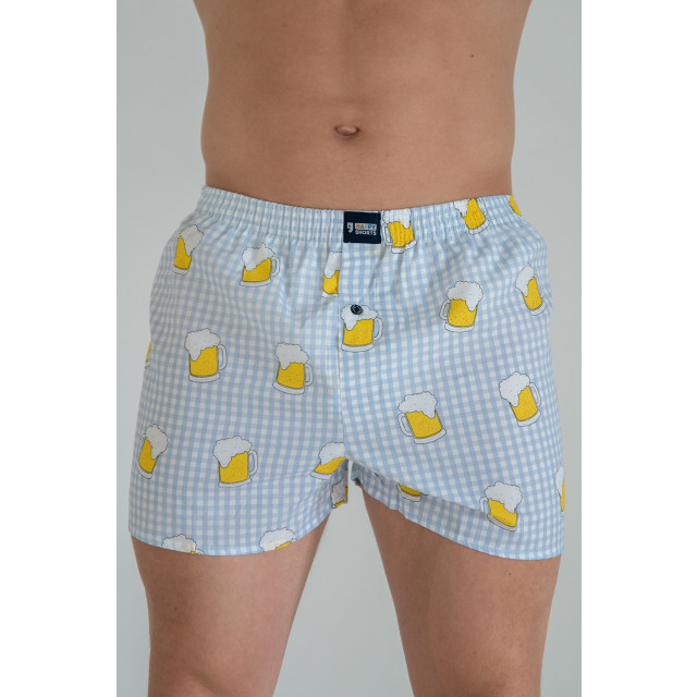 Happy Shorts Wijde boxershort bierpullen HS-229 large