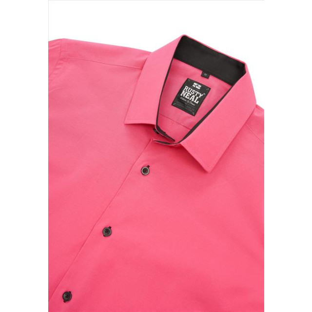 Rusty Neal Heren overhemd roze - r-44 170024013-R-44- large