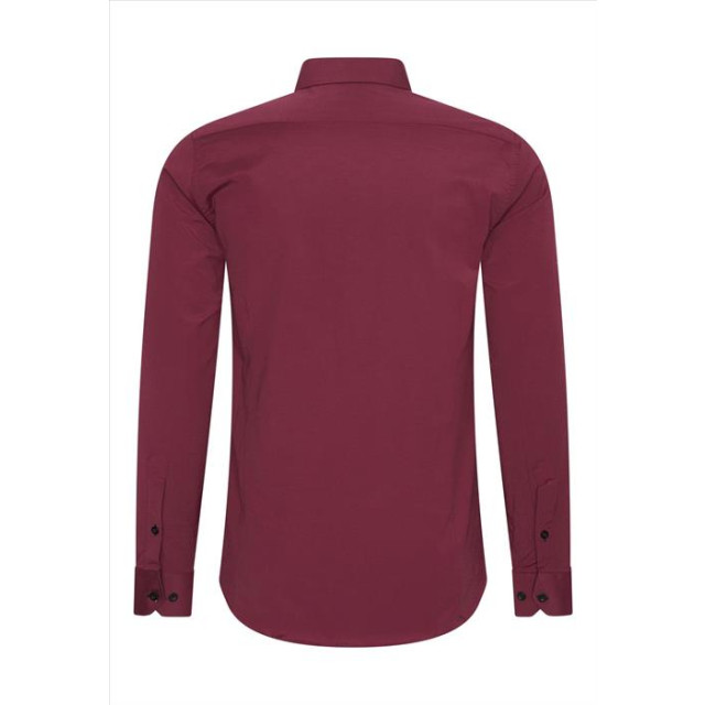 Rusty Neal Heren overhemd bordeaux rood - r-44 170024010-R-44 large
