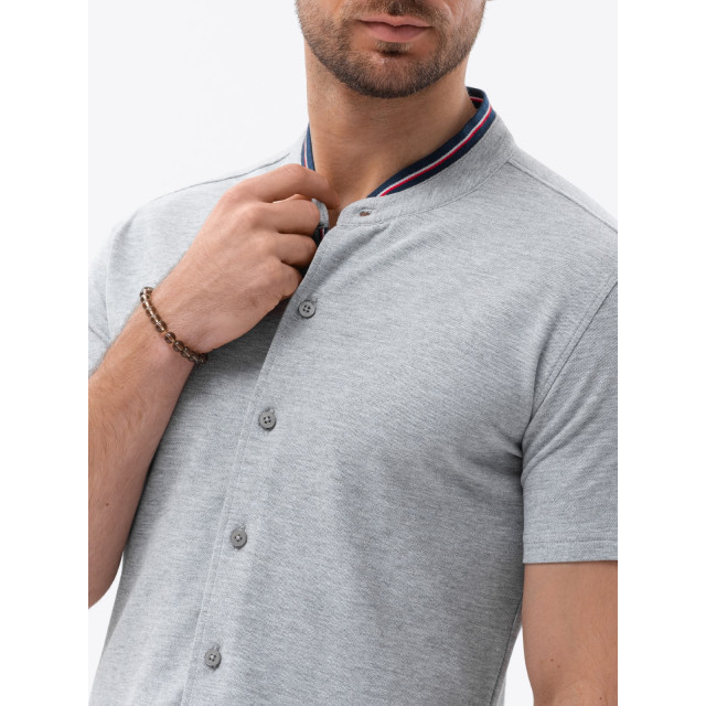 Ombre Heren overhemd korte mouw - k543 9329-K543 large