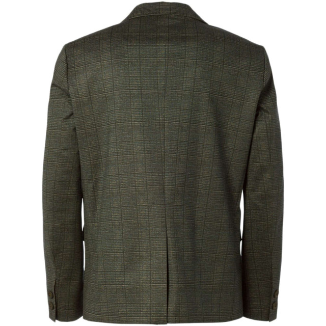 No Excess Blazer jersey stretch check taupe 21910805-044 large