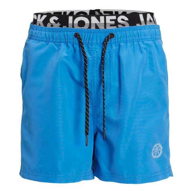 Jack & Jones Plus size zwemshorts heren jpstfiji dubbele waistband blauw 4260912 large