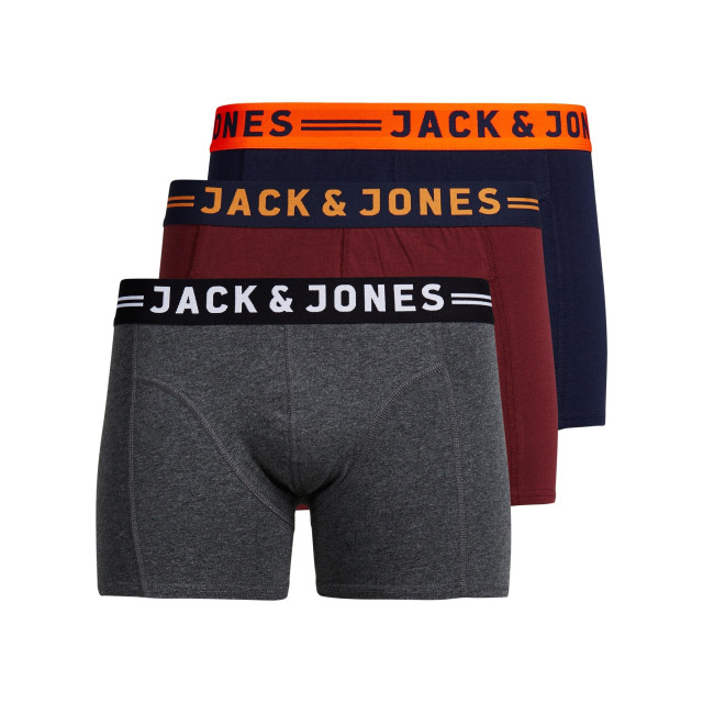 Jack & Jones Boxershorts heren trunks jaclichfield 3-pack 12113943 large