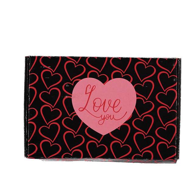 Apollo Dames sokken hartjes valentijn giftbox cadeau 130301001A large