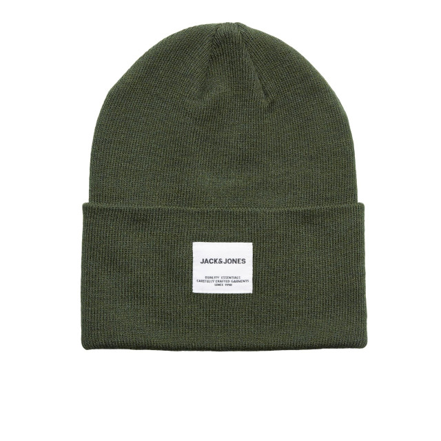 Jack & Jones Heren muts jaclong knit beanie 12150627 large Jack & Jones Heren muts jaclong knit beanie 12150627 large