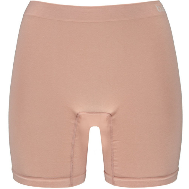 Apollo Seamless dames short bamboe onderbroek met pijpjes naadloos huidskleur 3-pack 161850004-SKIN large