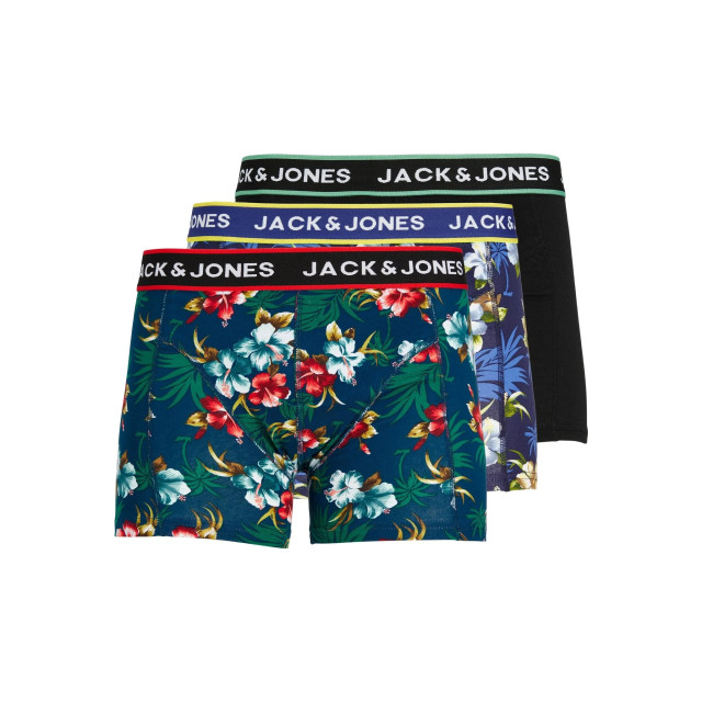 Jack & Jones Boxershorts heren trunks jacflower print 3-pack 12171253 large