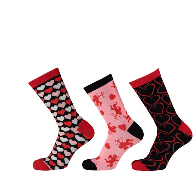 Apollo Dames sokken hartjes valentijn giftbox cadeau 130301001A large Apollo Dames sokken hartjes valentijn giftbox cadeau 130301001A large