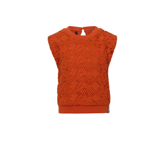 Looxs Revolution Gehaakt / gevoerd mouwloos trui'tje voor meisjes in de kleur 2312-5463-532 large Looxs Revolution Gehaakt / gevoerd mouwloos trui'tje voor meisjes in de kleur 2312-5463-532 large