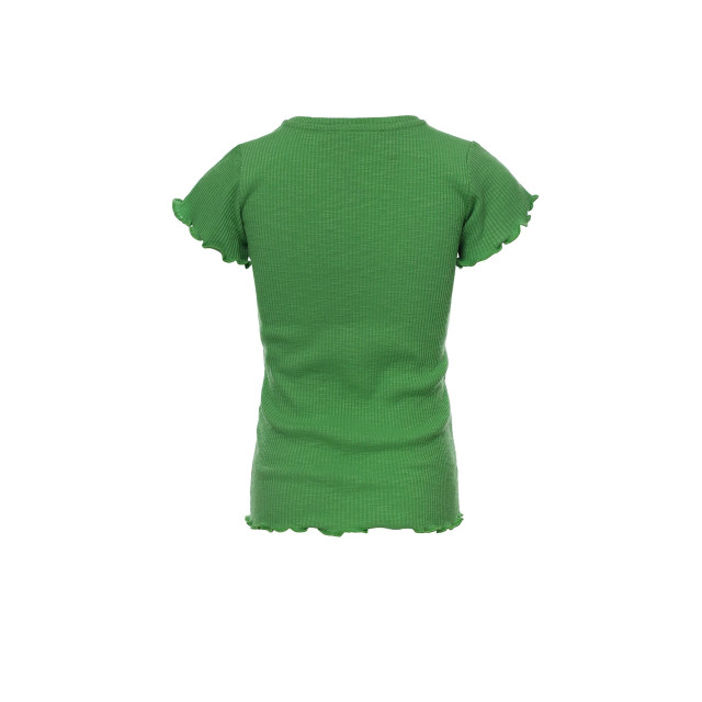 Looxs Revolution T-shirt slub jersey clover green voor meisjes in de kleur 2311-7420-302 large