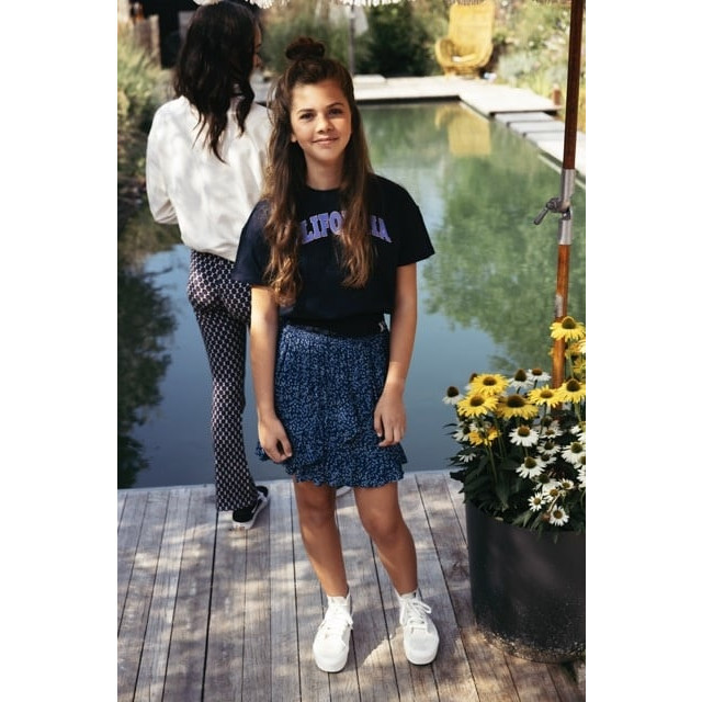 Looxs Revolution Wrap rokje violet blue voor meisjes in de kleur 2311-5720-177 large