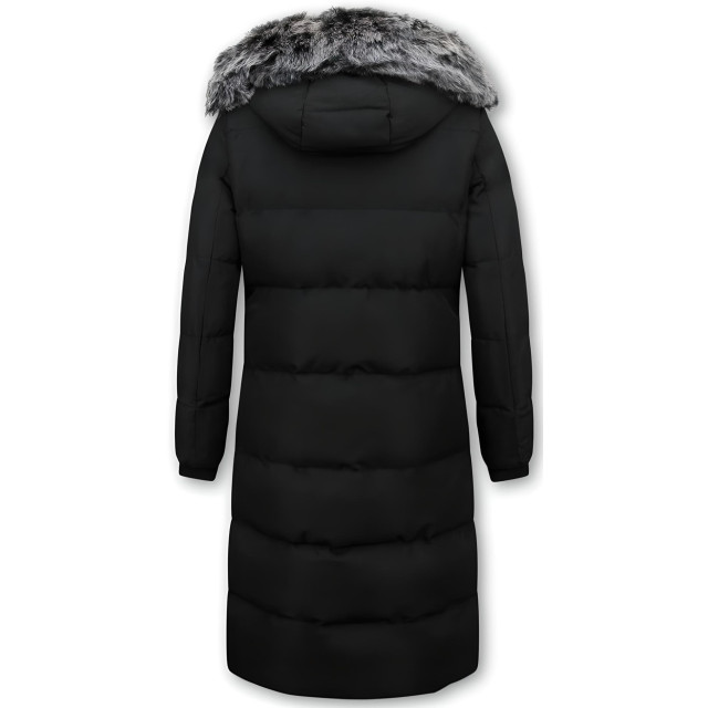 Matogla Puffer jacket lang met capuchon 8606Z large Matogla Puffer jacket lang met capuchon 8606Z large