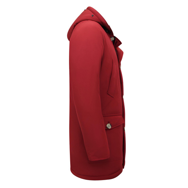 Enos Winterjas parka gewatteerd 7101-RD large