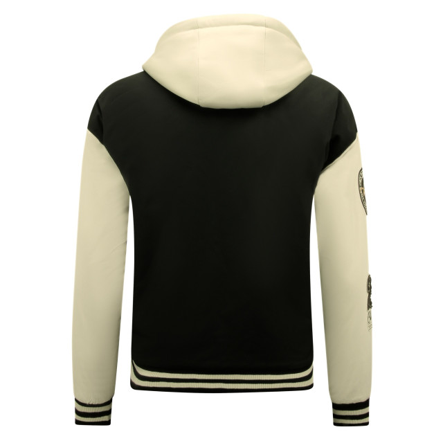 Enos Baseball jacket classic oversized met capuchon 8632 MF-8632 large Enos Baseball jacket classic oversized met capuchon 8632 MF-8632 large