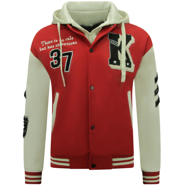 Enos Oversized college jack met capuchon 8630 MF-8630 large Enos Oversized college jack met capuchon 8630 MF-8630 large