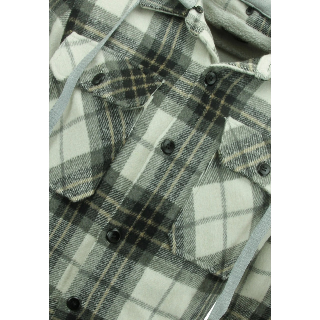 Enos Houthakkers jas met teddy wol capuchon 7091 LK-7091 large