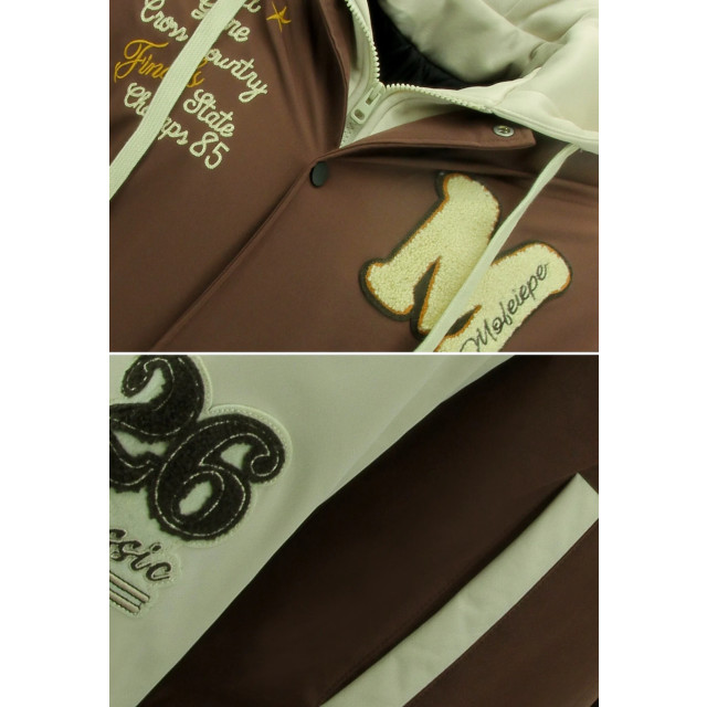 Enos Baseball jas met capuchon oversized 8632 MF-8632 large