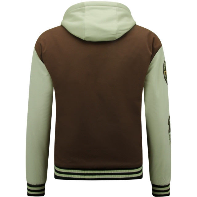 Enos Baseball jas met capuchon oversized 8632 MF-8632 large
