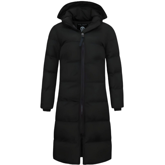 Matogla Lange puffer jas getailleerd 8606 large Matogla Lange puffer jas getailleerd 8606 large