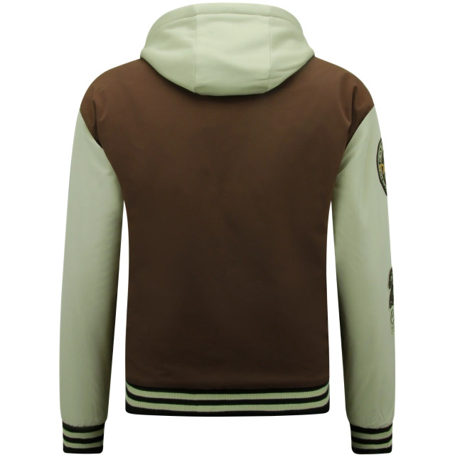 Enos Baseball jas met capuchon oversized 8632 MF-8632 large