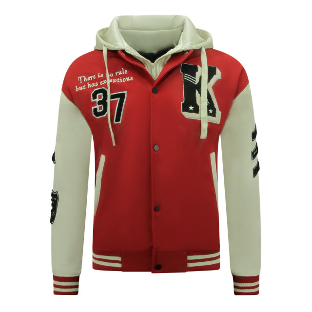 Enos Oversized college jack met capuchon 8630 MF-8630 large Enos Oversized college jack met capuchon 8630 MF-8630 large
