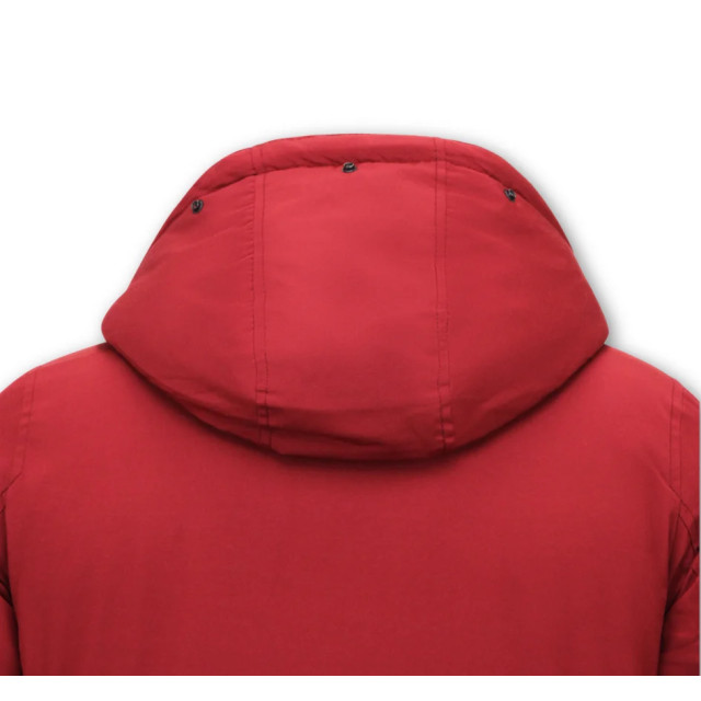Enos Winterjas parka gewatteerd 7101-RD large