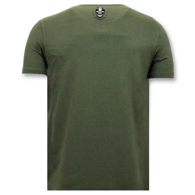 Local Fanatic T-shirt met print predator neon print 11-6396G large