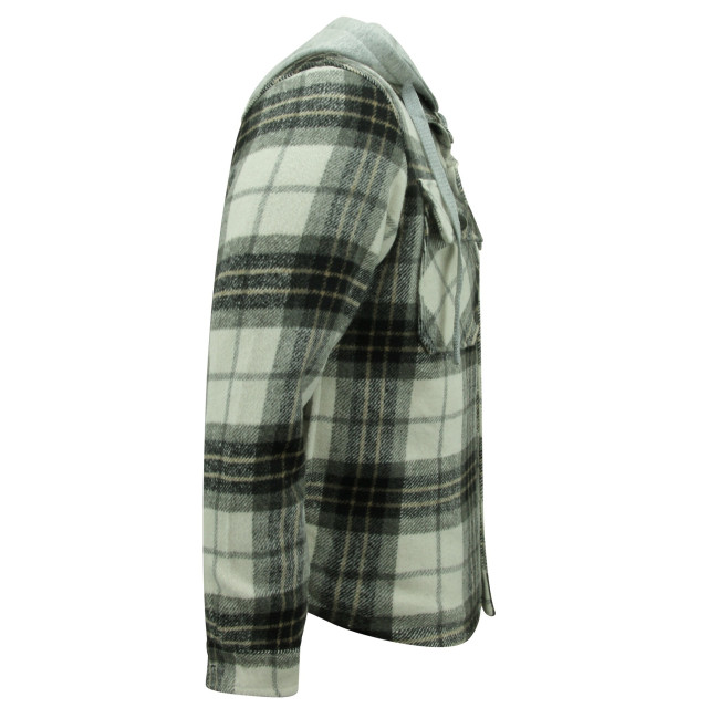 Enos Houthakkers jas met teddy wol capuchon 7091 LK-7091 large