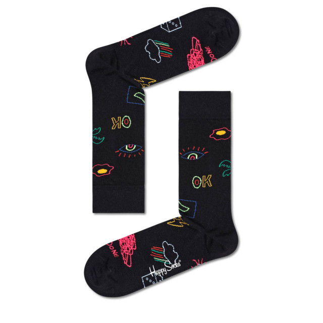 Happy Socks Good times sock printjes unisex GTI01-9300 large