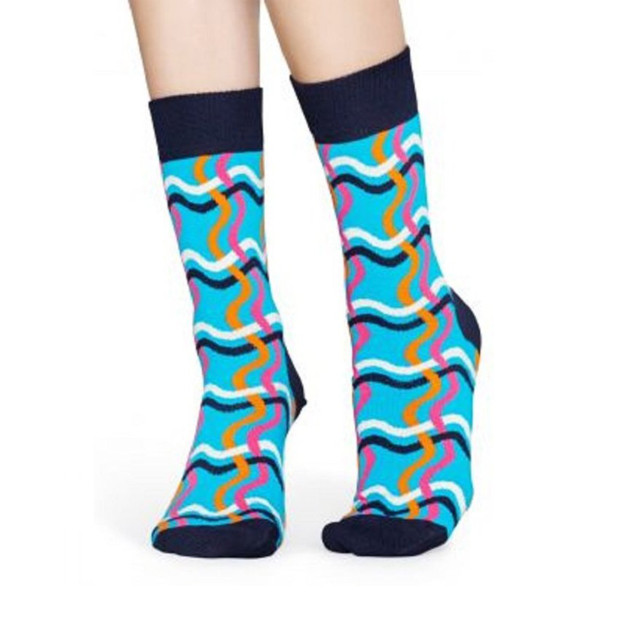 Happy Socks Squiggly printjes unisex Squiggly large