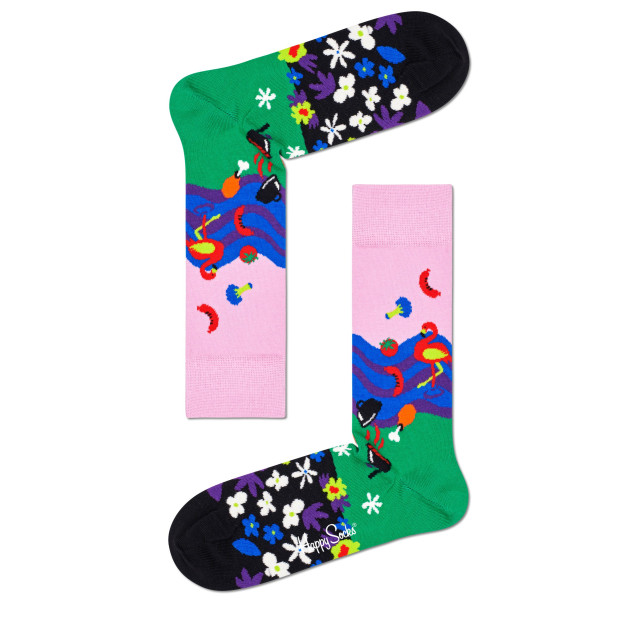 Happy Socks Summer paradise printjes unisex SPA01-3300 large