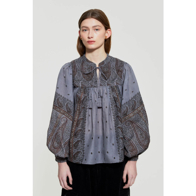 Antik Batik Hida bouse Hida Bouse Grijs large