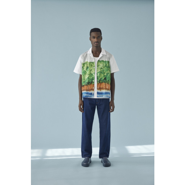 Foret F1002 leak shirt white f1002 large