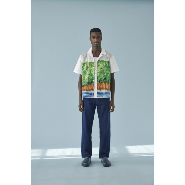 Foret F1002 leak shirt white f1002 large