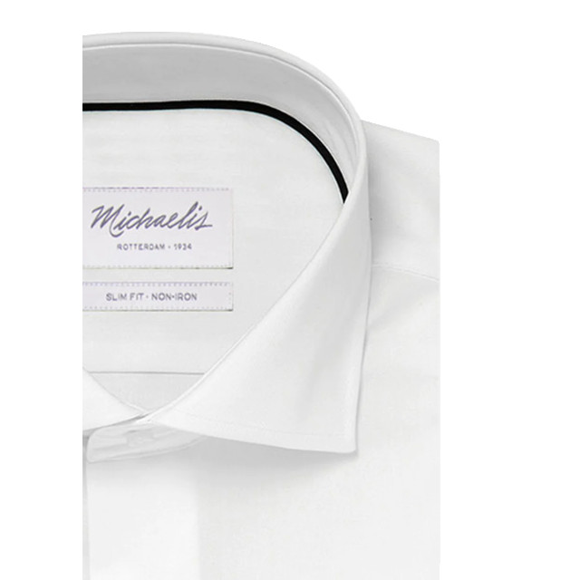 Michaelis Uni fine twill overhemd (extra lange mouwen) PM0H000010 large