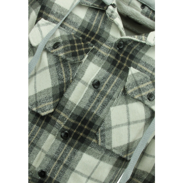 Enos Houthakkers jas met teddy wol capuchon 7091 LK-7091 large