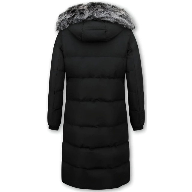 Matogla Puffer jacket lang met capuchon 8606Z large Matogla Puffer jacket lang met capuchon 8606Z large
