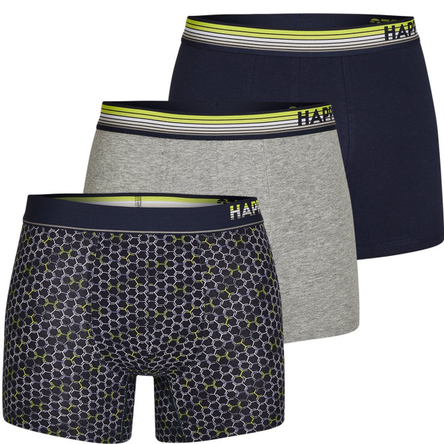 Happy Shorts 3-pack boxershorts heren sports HS-J-867 large