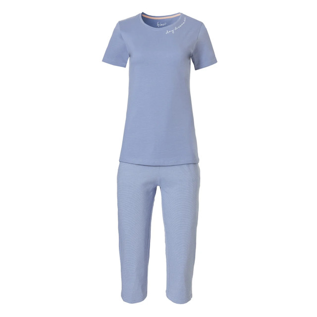 By Louise Dames capri korte pyjama set 3/4 BL-162-02 large