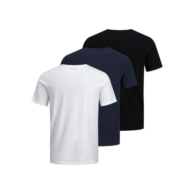 Jack & Jones Heren t-shirt jjecorp slim fit logo 3-pack 12191762 large