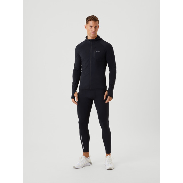 Björn Borg Borg running mid layer hood 10002156-bk001 Bjorn Borg borg running mid layer hood 10002156-bk001 large