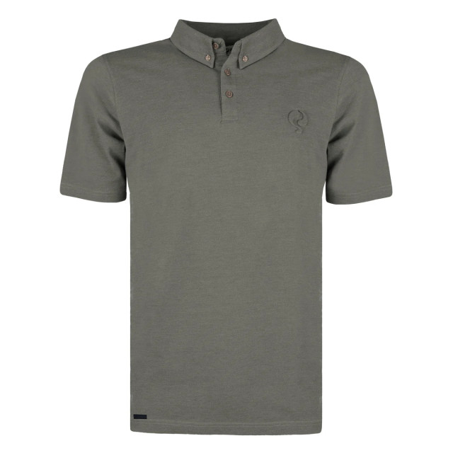 Q1905 Polo shirt oosterwijk donker QM2333621-107-1 large
