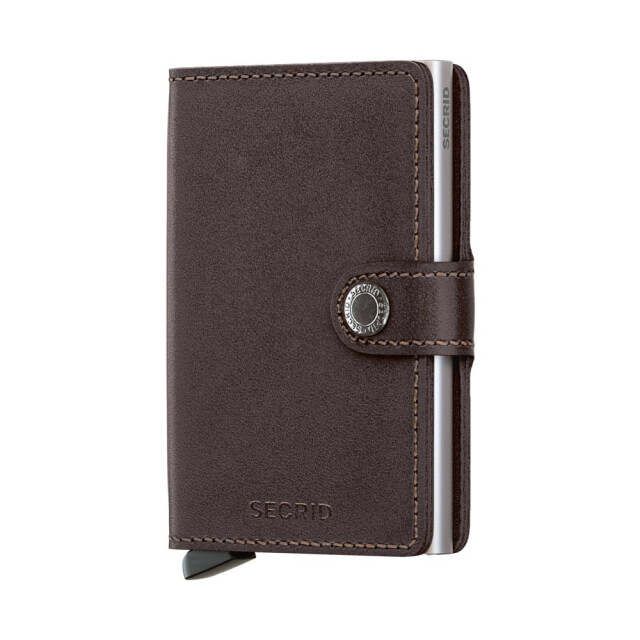 Secrid Mo miniwallet original dark brown MO Secrid Dark Brown large