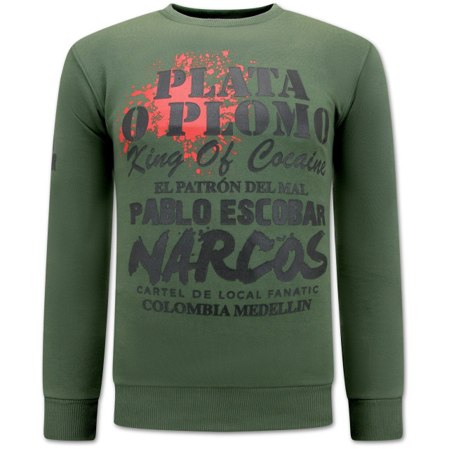 Local Fanatic Pablo escobar el patron sweater LF-2503 large