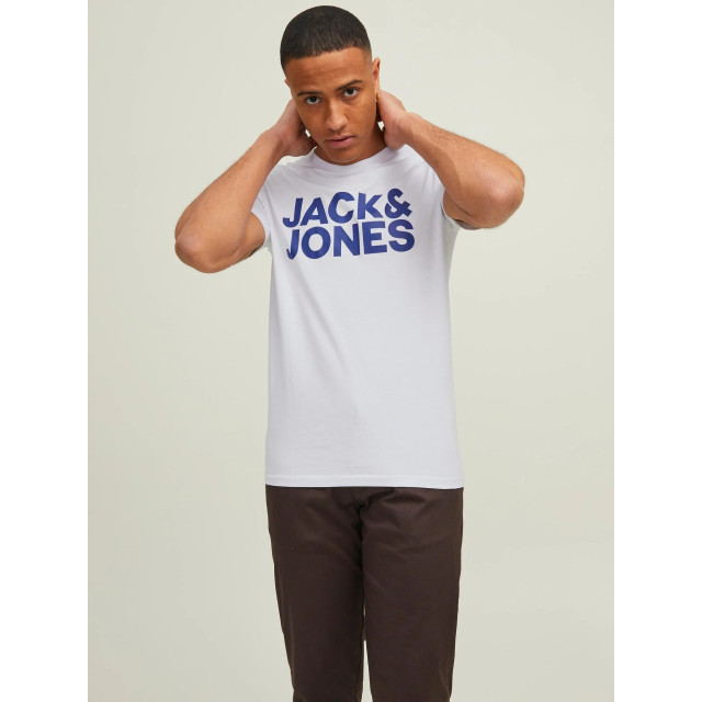 Jack & Jones Heren t-shirt jjecorp slim fit logo 3-pack 12191762 large