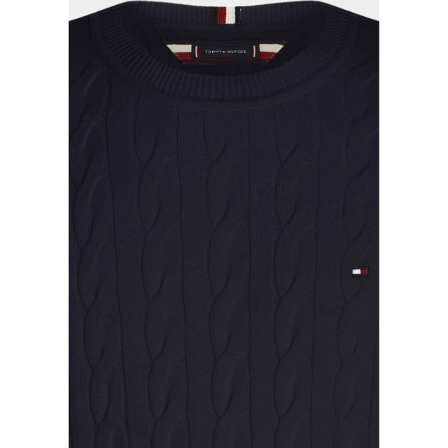 Tommy Hilfiger Pullover classic cable crew neck mw0mw33132/dw5 177523 large