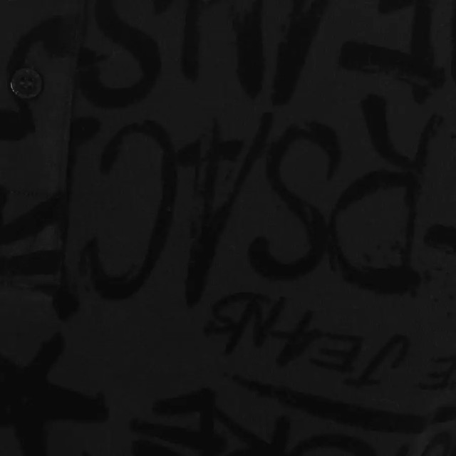 Versace Jeans Versace jeans couture all over polo graffiti flock 146593192 large